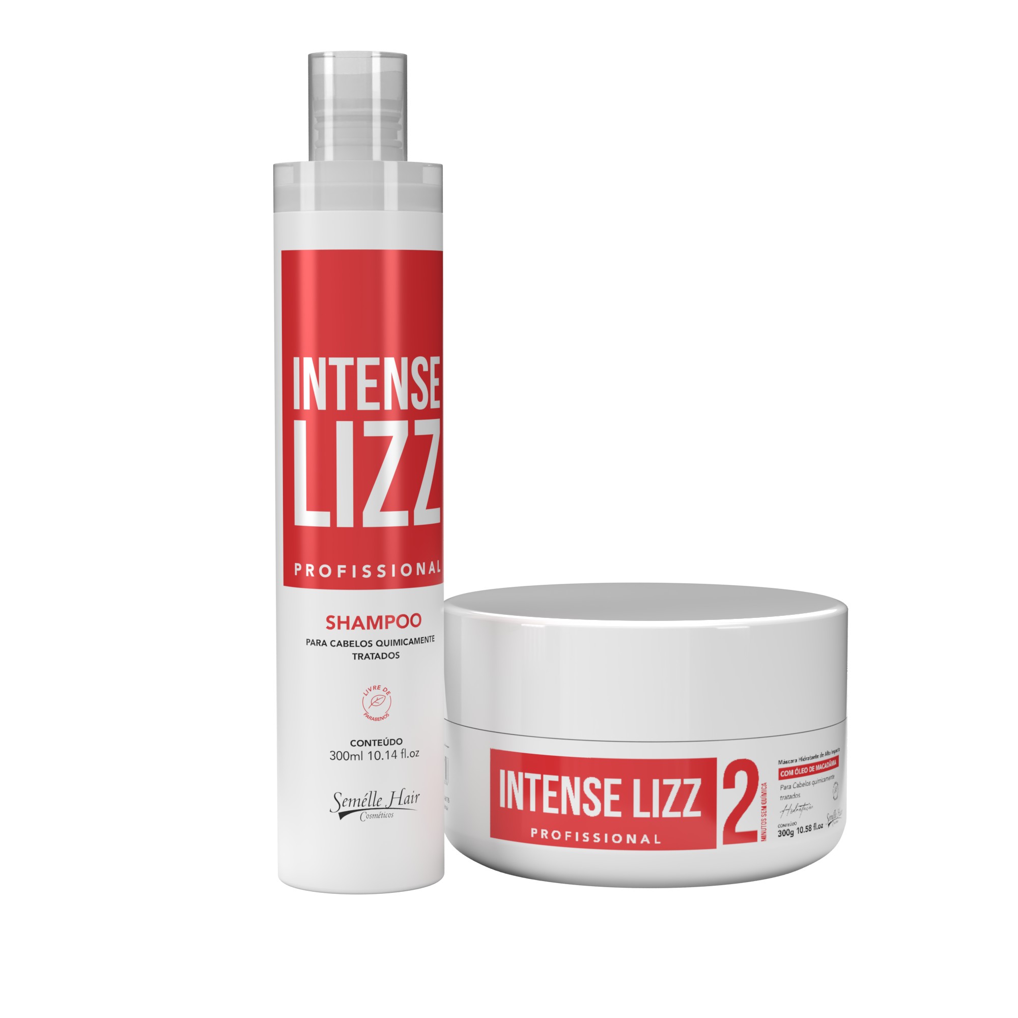 Kit intense lizz manutenção