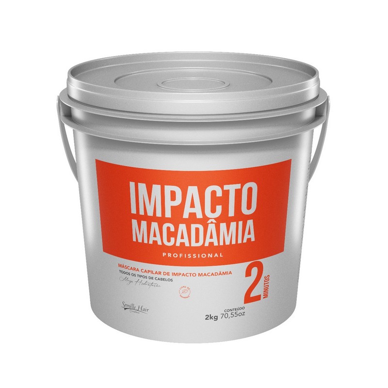 Máscara macadâmia